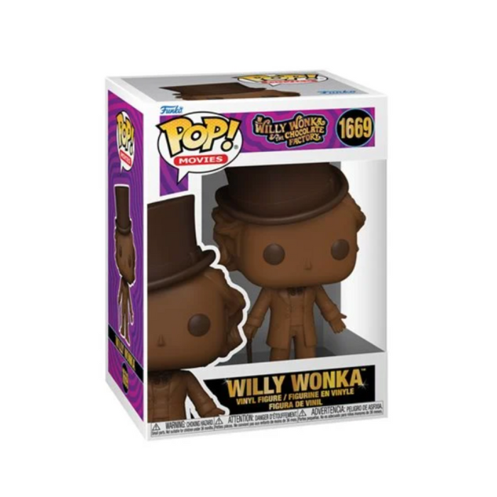 Charlie et la Chocolaterie - Figurine POP N° 1669 - Willy Wonka parfumé au chocolat