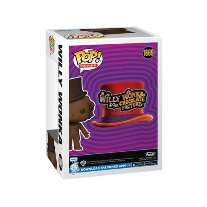 Charlie et la Chocolaterie - Figurine POP N° 1669 - Willy Wonka parfumé au chocolat