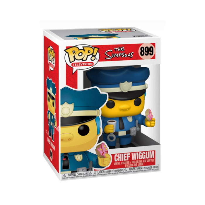 Les Simpson - Figurine POP N° 899 - Chef Wiggum