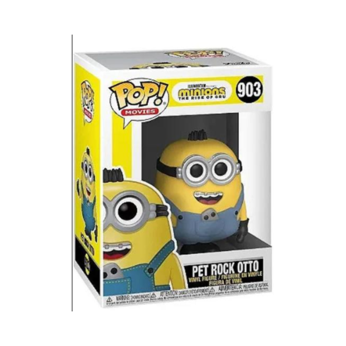 Minions 2 - Il était une fois Gru : Figurine POP N° 903 - Pet Rock Otto