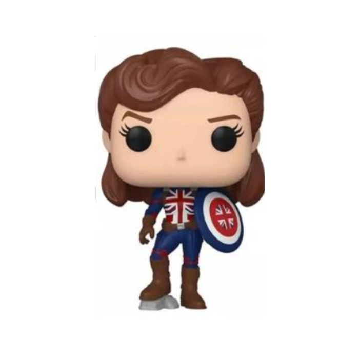 Marvel What If... ? - Figurine POP N° 870 - Captain Carter