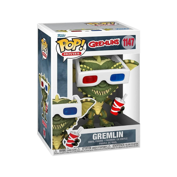 Gremlins- Figurine POP N° 1147 - Gremlin avec lunettes 3D