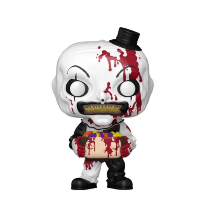 Terrifier - Figurine POP N° 1796 - Art le Clown avec tête ensanglantée
