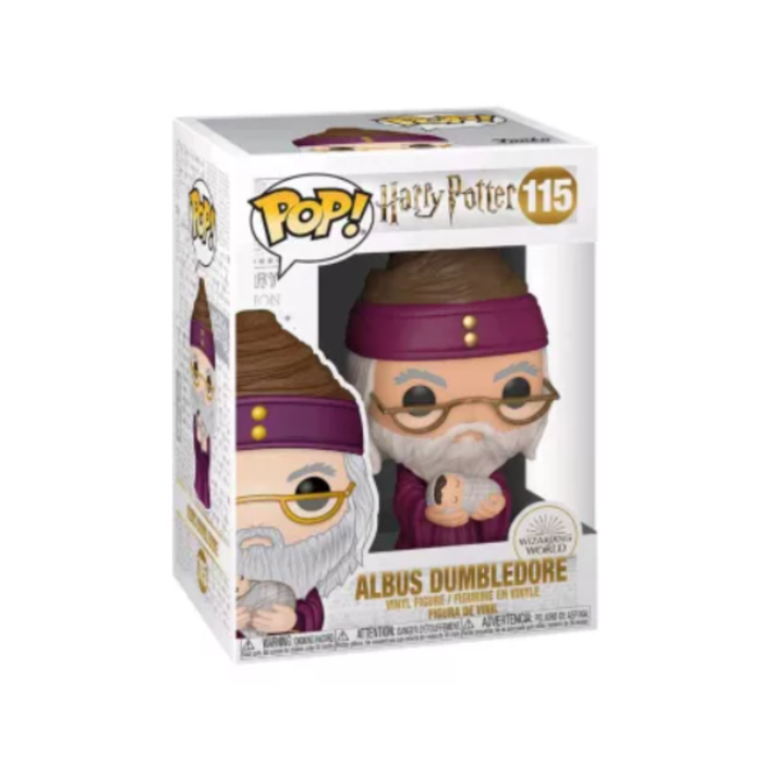 Harry Potter - Figurine POP N° 115 - Albus Dumbledore avec bébé Harry