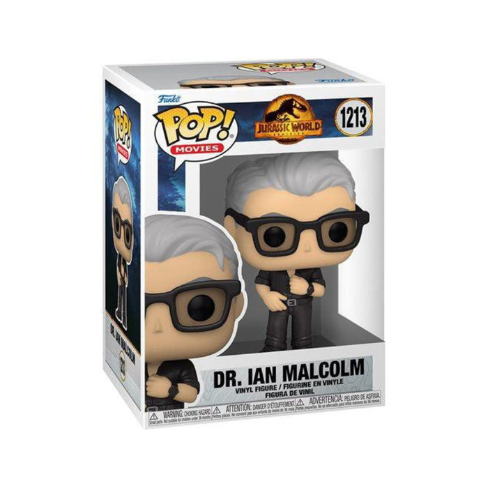 Jurassic World Dominion - Figurine POP N° 1213 - Dr. Ian Malcolm
