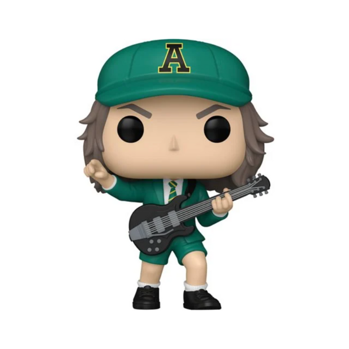 AC/DC - Figurine POP N° 411 - Angus Young Tenue Verte