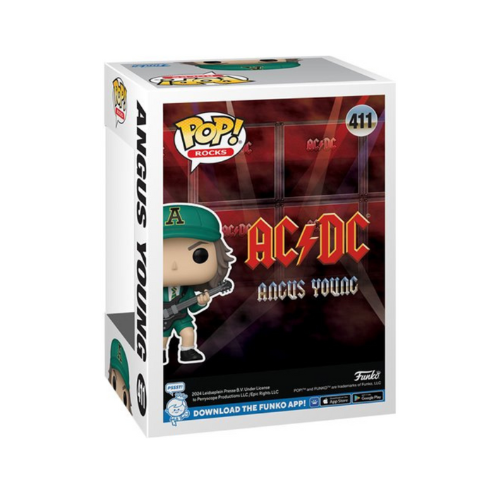 AC/DC - Figurine POP N° 411 - Angus Young Tenue Verte