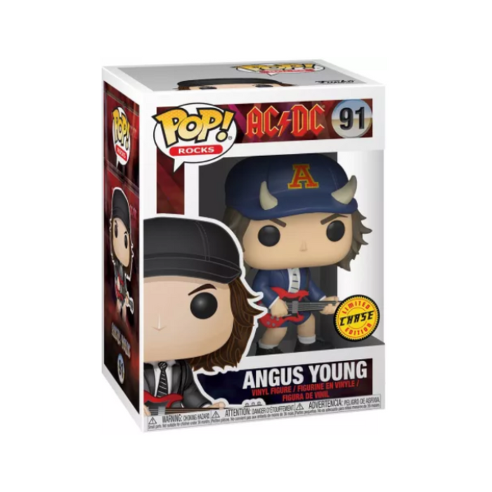 AC/DC - Figurine POP N° 91 - Angus Young CHASE