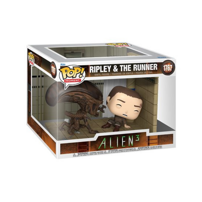 Alien 3 - Figurine POP Moment N° 1767 - Ripley & the Runner Xenomorph