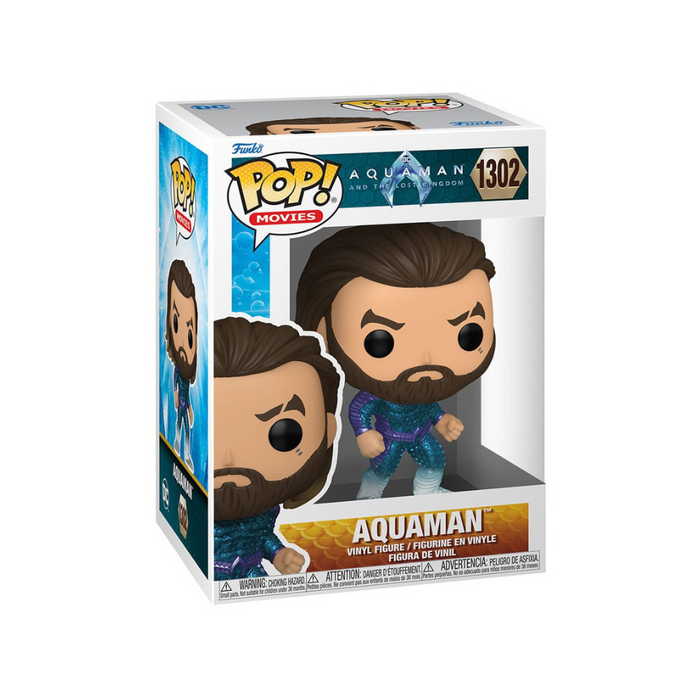 Aquaman et le Royaume perdu - Figurine POP N° 1302 - Aquaman combinaison furtive - stealth suit