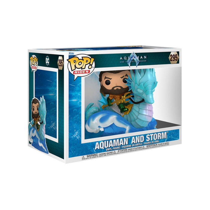 Aquaman et le Royaume perdu - Figurine POP Deluxe N° 295 - Aquaman et Storm