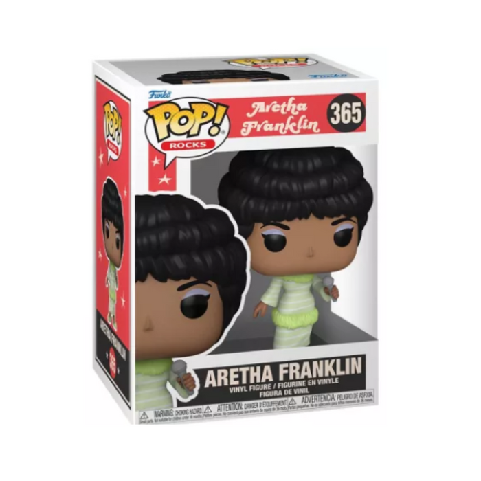 Aretha Franklin - Figurine POP N° 365 - Aretha Franklin en robe verte