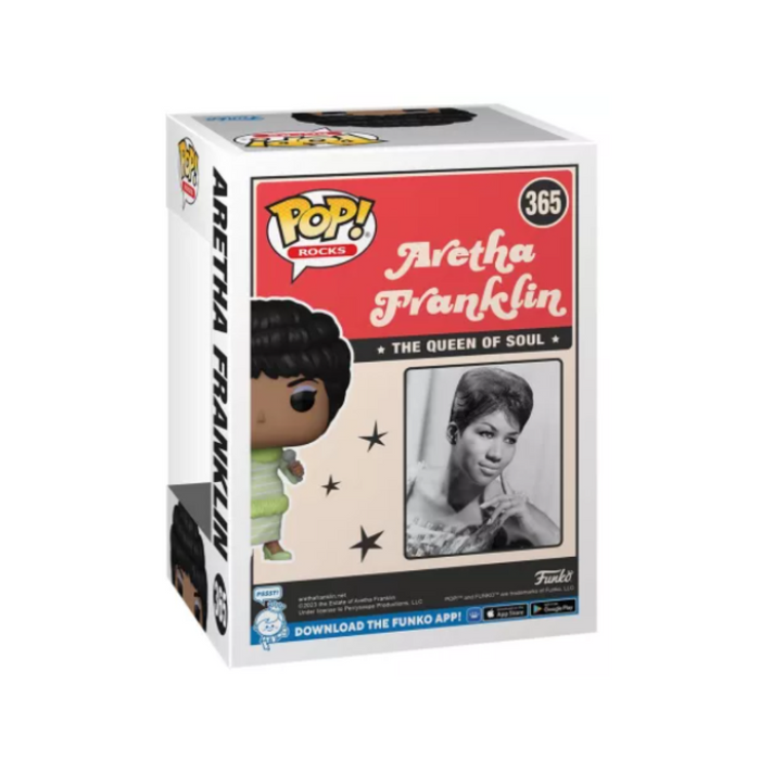 Aretha Franklin - Figurine POP N° 365 - Aretha Franklin en robe verte