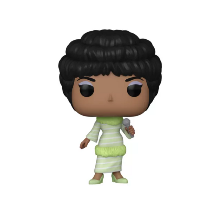 Aretha Franklin - Figurine POP N° 365 - Aretha Franklin en robe verte