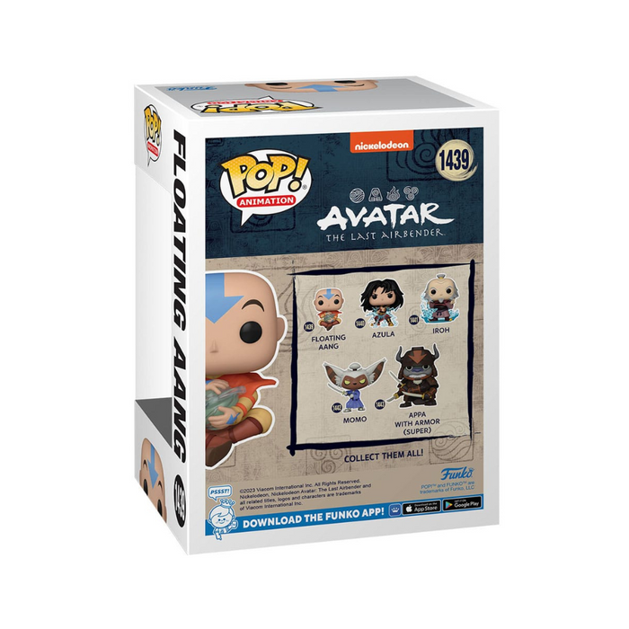 Avatar le dernier maître de l'air - Figurine POP N° 1439 - Aang Flottant