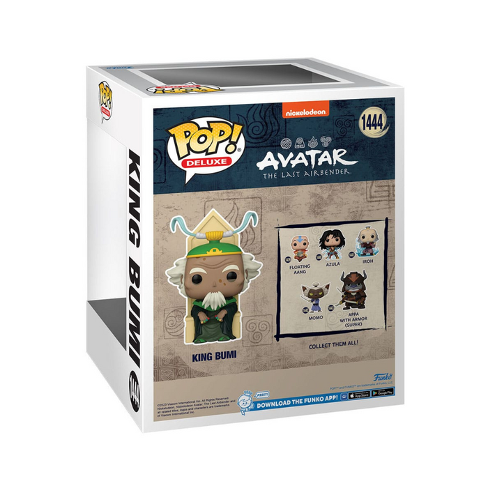 Avatar le dernier maître de l'air - Figurine POP Deluxe N° 1444 - Roi Bumi