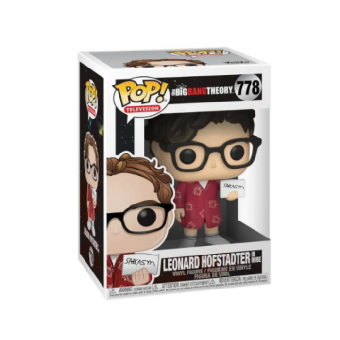 The Big Bang Theory - Figurine POP N° 778 - Leonard Hofstadter en Peignoir