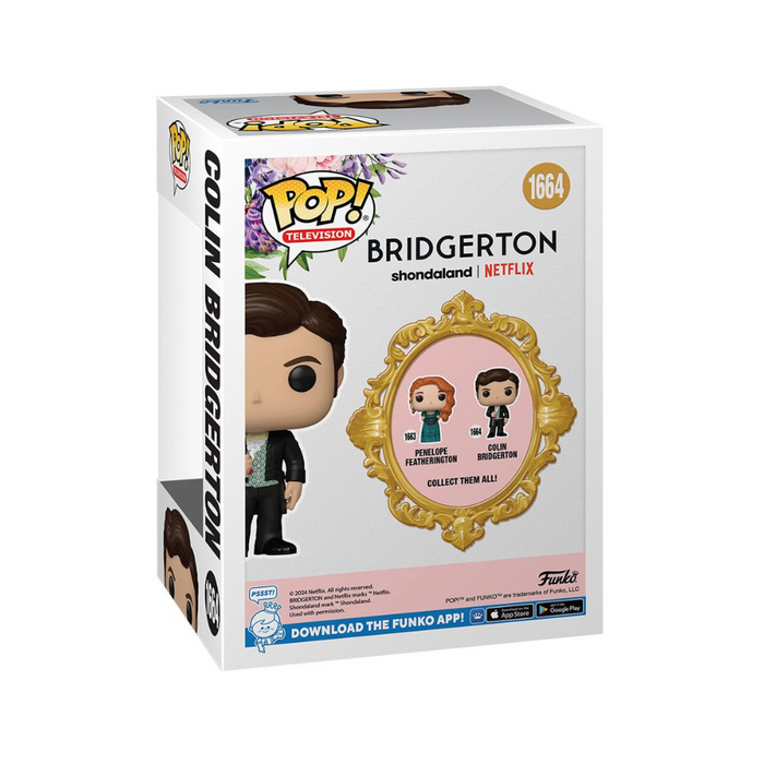 Bridgerton - Figurine POP N° 1664 - Colin Bridgerton