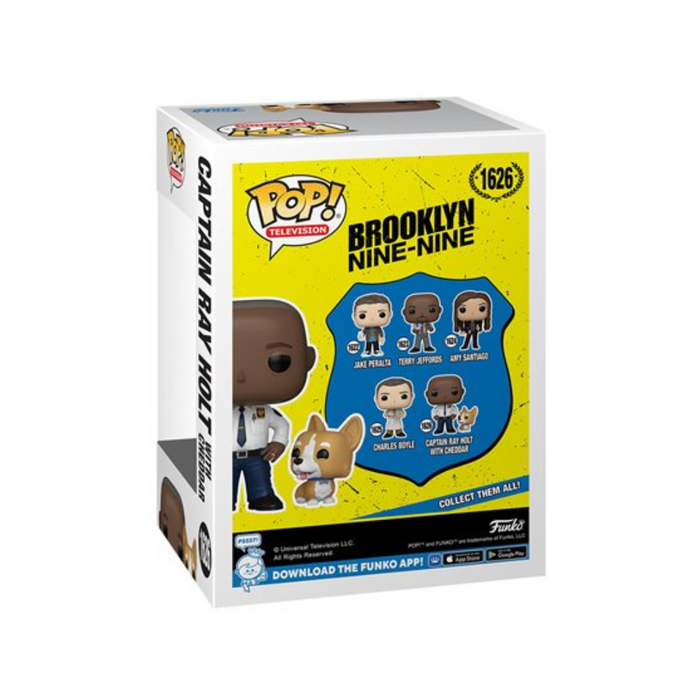 Brooklyn Nine-Nine - Figurine POP N° 1626 - Capitaine Ray Holt avec son chien Cheddar