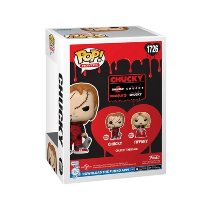 Chucky - Figurine POP N° 1726 - Chucky Saint-Valentin