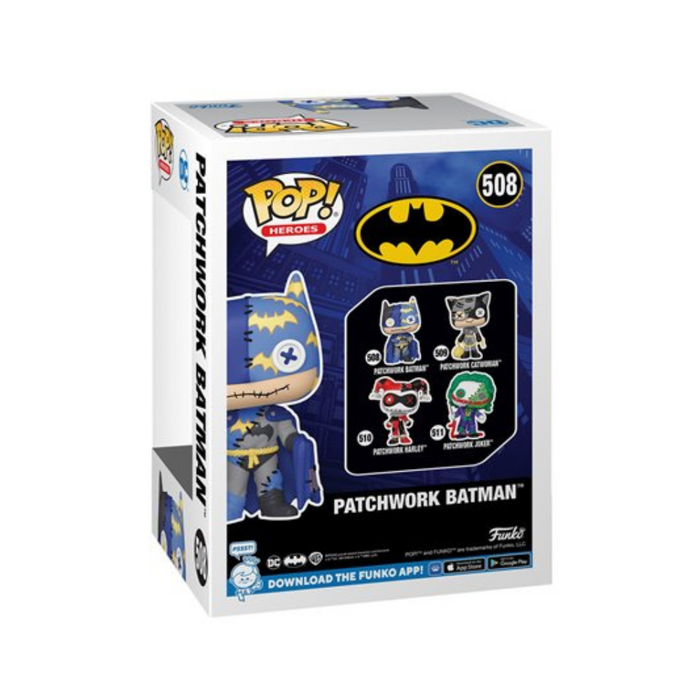 DC Comics Batman - Figurine POP N° 508 - Batman Patchwork