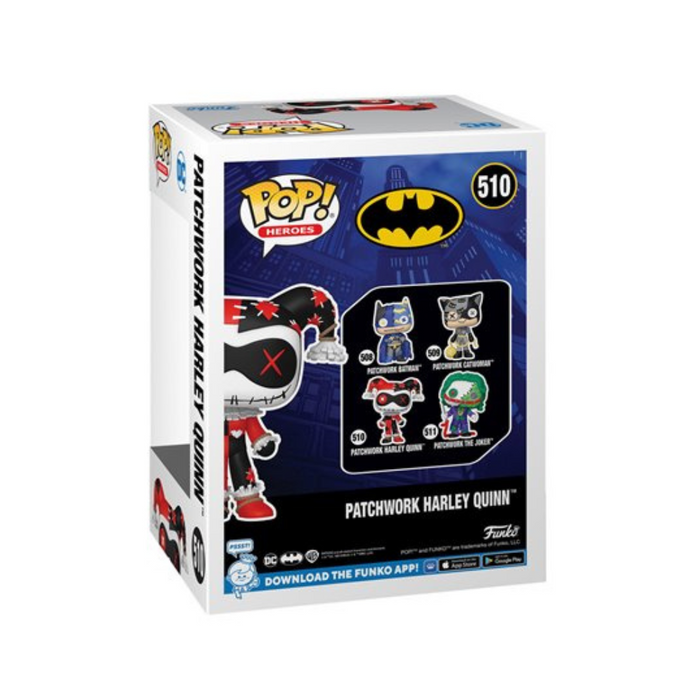 DC Comics Batman - Figurine POP N° 510 - Harley Patchwork