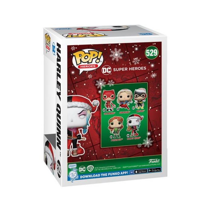 DC Comics - Figurine POP N° 529 - Harley Quinn Noël / Holiday