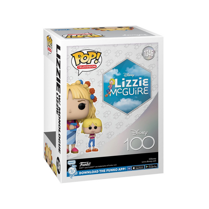 Disney 100 ans - Figurine POP N° 1346 - Lizzie McGuire & Alter ego