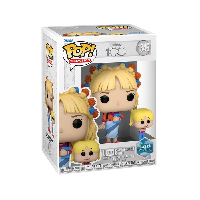 Disney 100 ans - Figurine POP N° 1346 - Lizzie McGuire & Alter ego