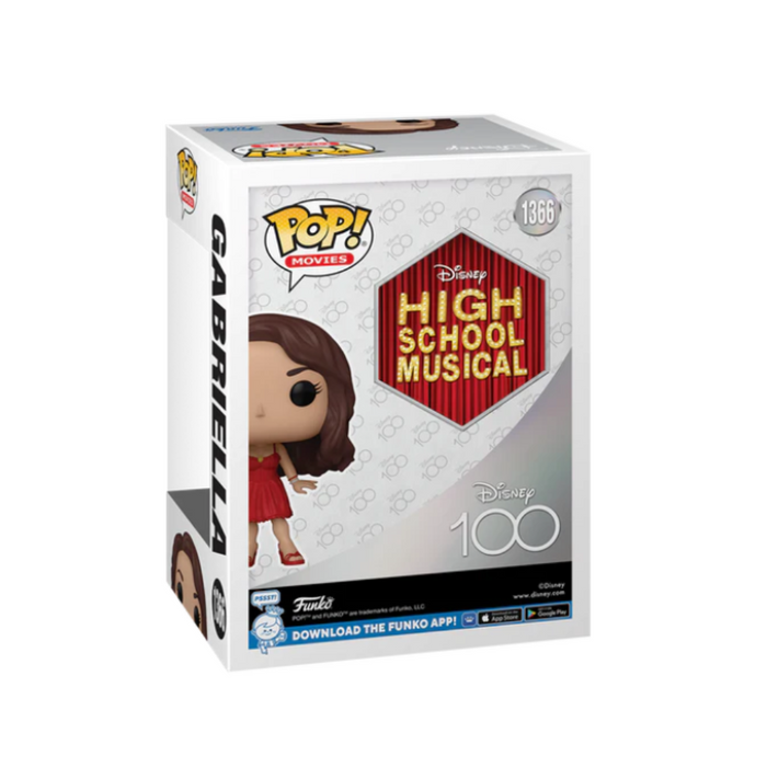 Disney 100 ans - Figurine POP N° 1366 - High School Musical - Gabriella