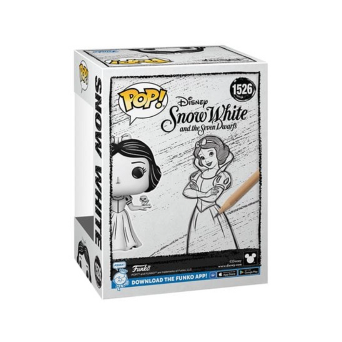 Disney Blanche Neige - Figurine POP N° 1526 - Blanche Neige Esquisse Sketch