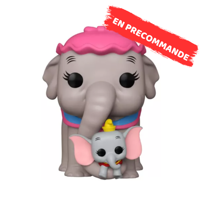 Disney Dumbo - Figurine POP Super N° 1537 - Mme Jumbo et Dumbo