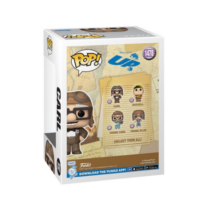 Disney Là-Haut / Up - Figurine POP N° 1478 - Carl