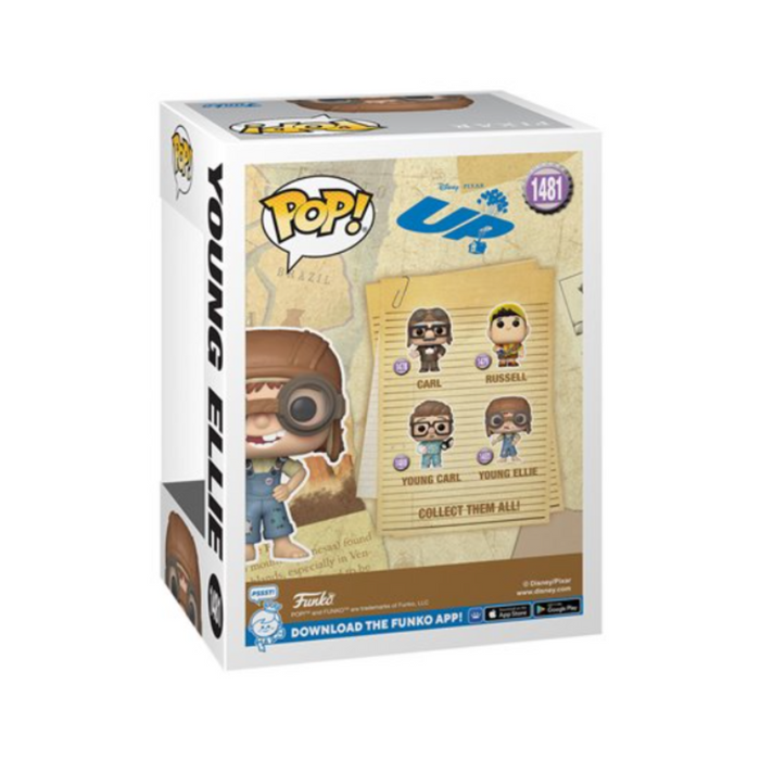 Disney Là-Haut / Up - Figurine POP N° 1481 - Jeune Ellie