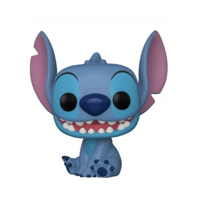 Disney Lilo & Stitch - Figurine POP N° 1045 - Stitch assis qui sourit - Stitch Smiling Seated