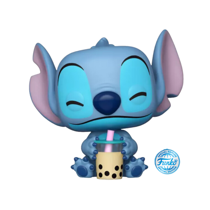 Disney Lilo & Stitch - Figurine POP N° 1182 - Stitch avec Boba Edition Exclusive