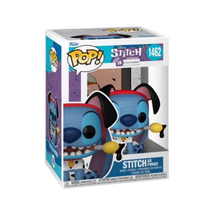 Disney Lilo & Stitch - Figurine POP N° 1462 - Stitch en Pongo