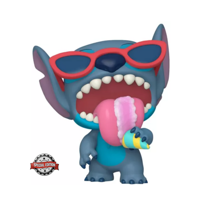 Disney Lilo & Stitch - Figurine POP N° 636 -  Summer Stitch en Été Edition Spéciale