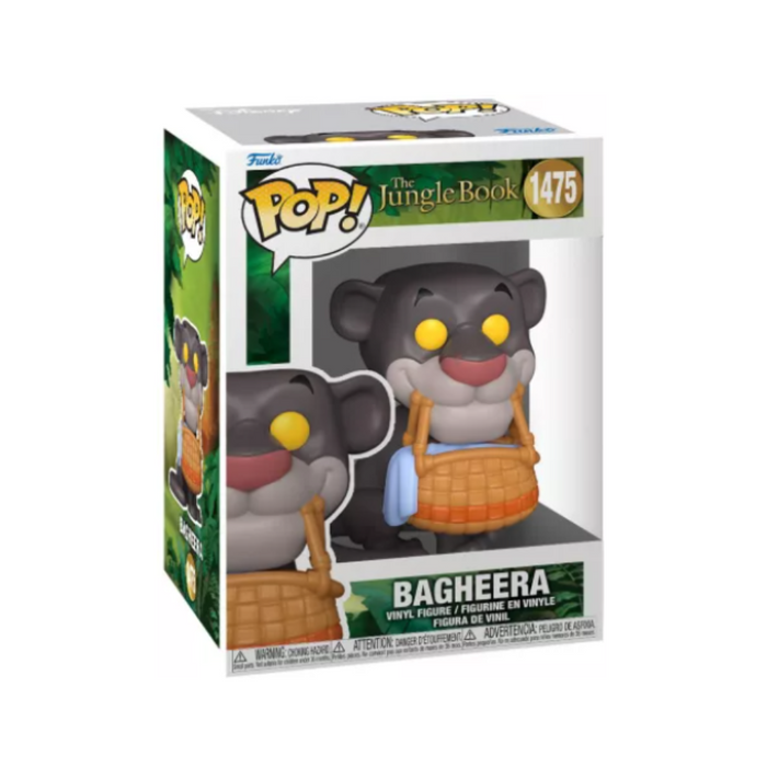 Disney Le Livre de la Jungle - Figurine POP N° 1475 - Bagheera avec panier