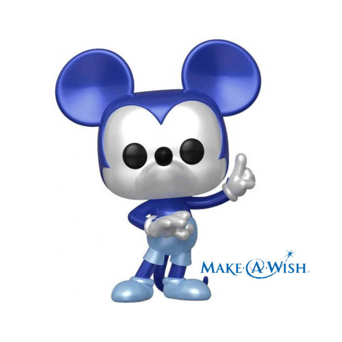 Disney Make a Wish 2022 - Figurine POP - Mickey Mouse Metallic