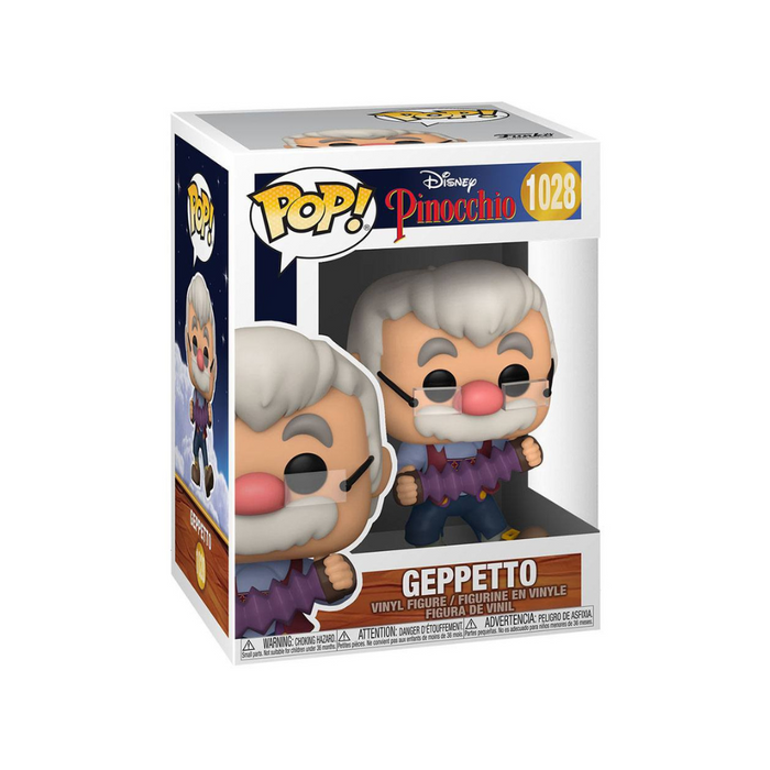 Disney Pinocchio - Figurine POP N° 1028 - Gepetto