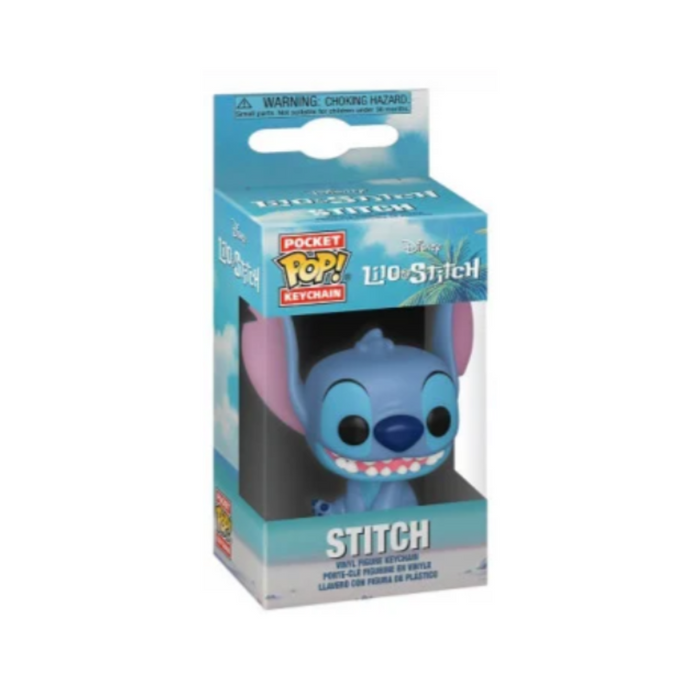 Disney Lilo & Stitch - Porte-clés Pocket POP - Stitch assis