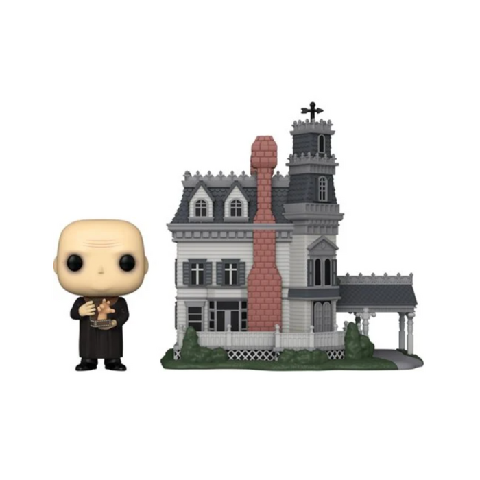 La Famille Addams - Figurine POP Town N° 40 - Oncle Fétide / Fester & le Manoir de la Famille Addams