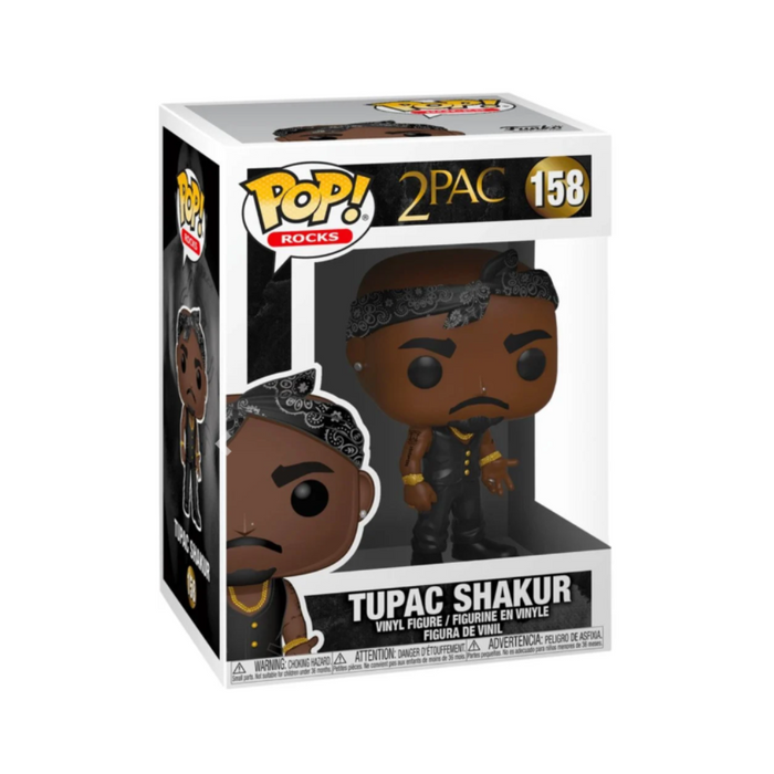 2Pac - Figurine POP N° 158 - Tupac Shakur avec bandana