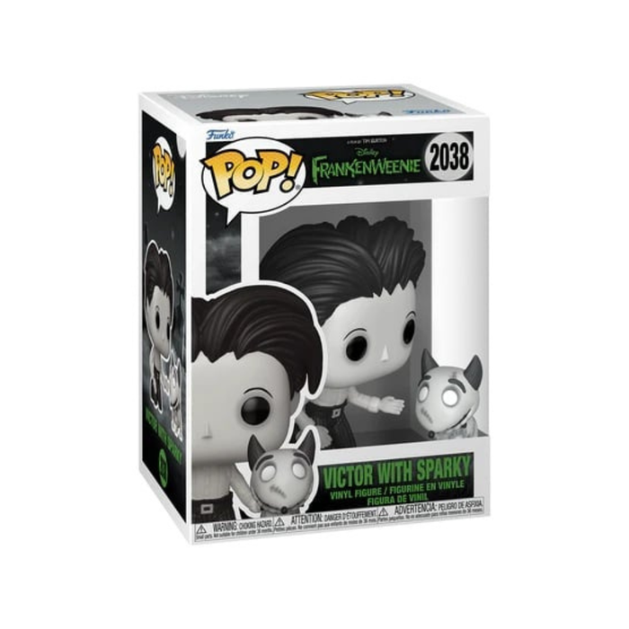 Disney Frankenweenie - Figurine POP N° 2038 - Victor & Sparky