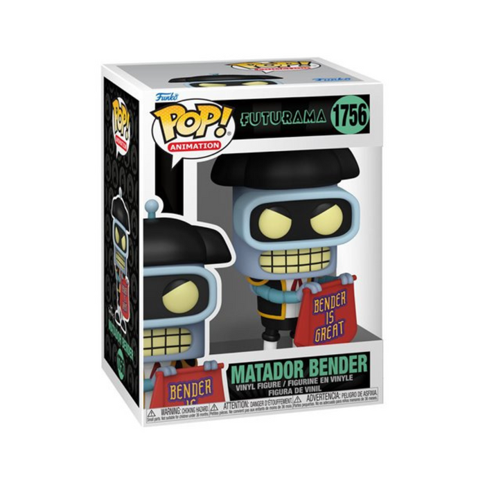 Futurama - Figurine POP N° 1756 - Bender Matador