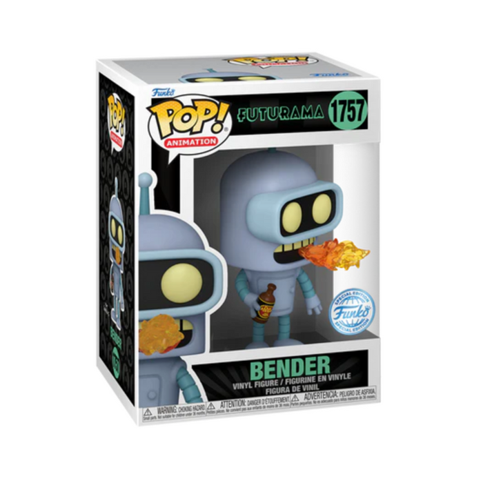 Futurama - Figurine POP N° 1757 - Bender Edition Spéciale