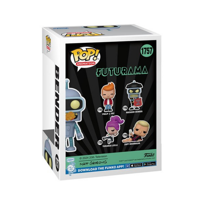 Futurama - Figurine POP N° 1757 - Bender Edition Spéciale