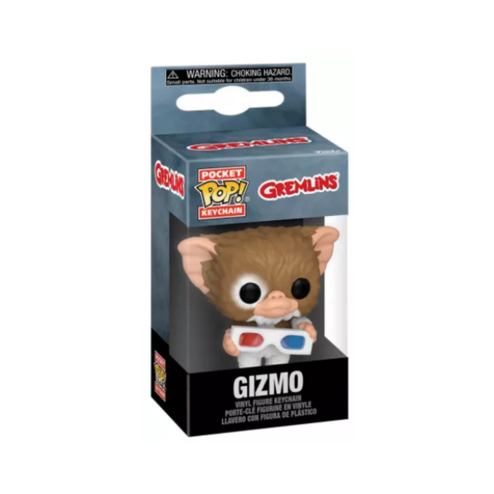 Gremlins - Porte-clés Pocket POP - Gizmo avec lunettes 3D