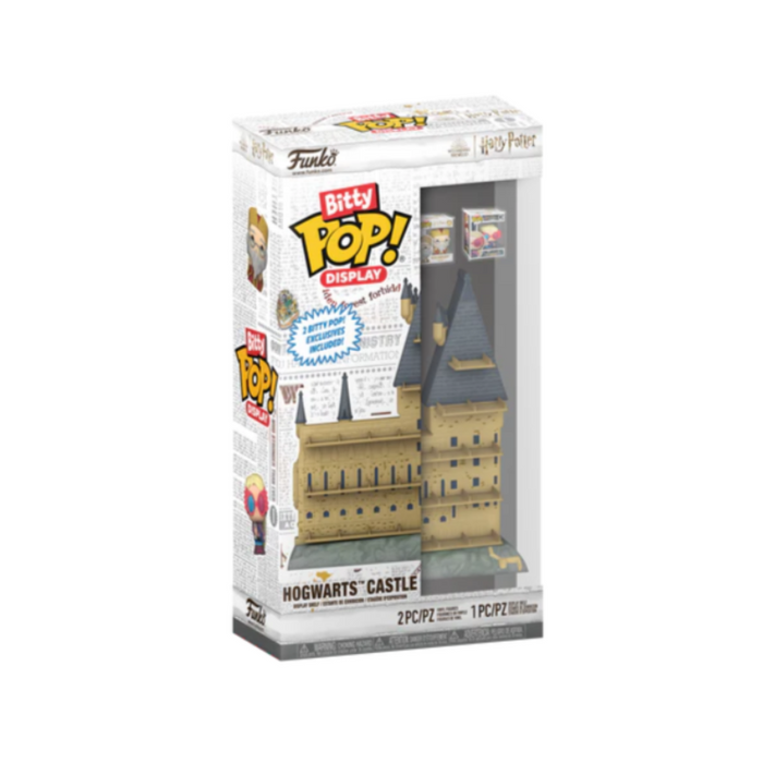 Harry Potter - Bitty Pop Display - Château de Poudlard & 2 Bitty Pop Exclusive